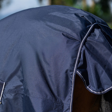 Imperial Riding Basic paddockdeken met hoge hals en fleece Marine Marineblauw