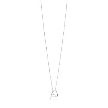 Collier étrier HV Polo Lotta argent femme Collier étrier HV Polo Lotta argent femme