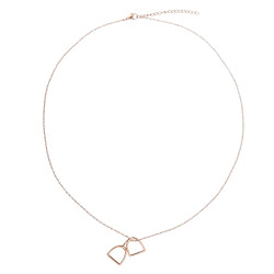 Collier étrier HV Polo Lotta femme Rose gold Collier étrier HV Polo Lotta femme Rose gold