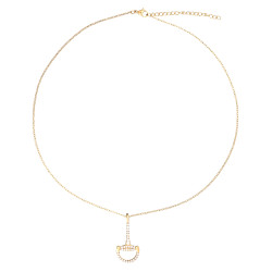 Collier mors HV Polo Lotta femme Gold