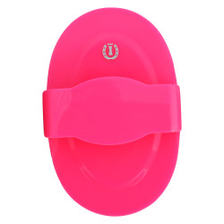 Zachte rubberen rosborstel Imperial Riding Neonroze Zachte rubberen rosborstel Imperial Riding Neonroze