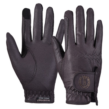 Gants Crystal Imperial Riding Essentials Marron Gants Crystal Imperial Riding Essentials Marron