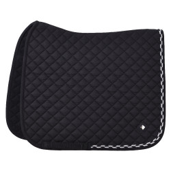 Tapis de selle Imperial Riding Basic cotton Dressage Noir Tapis de selle Imperial Riding Basic cotton Dressage Noir