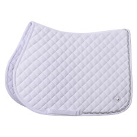 Tapis de selle Imperial Riding Basic cotton GP Blanc