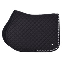 Tapis de selle Imperial Riding Basic cotton GP Noir Tapis de selle Imperial Riding Basic cotton GP Noir
