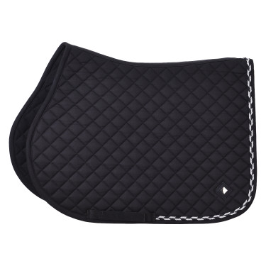 Tapis de selle Imperial Riding Basic cotton GP Noir Tapis de selle Imperial Riding Basic cotton GP Noir