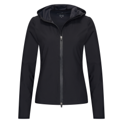 Veste à capuche Euro-Star Madeleine femme Noir