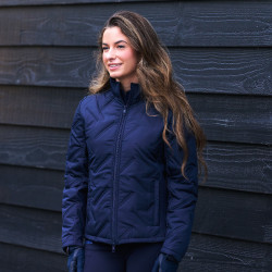 Veste Imperial Riding Jenny Hybrid femme Marine Bleu marine
