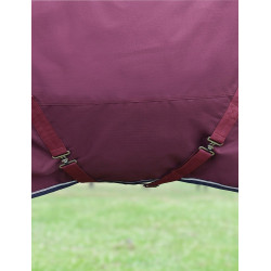 Couverture ComFiTec Essential Turnout Weatherbeeta 0g Bordeaux / marine