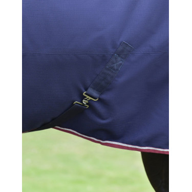 Couverture ComFiTec Essential Turnout Weatherbeeta 0g Marine / bordeaux Bleu