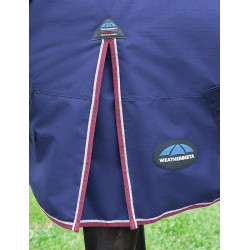 Couverture ComFiTec Essential Turnout Weatherbeeta 0g Marine / bordeaux Bleu