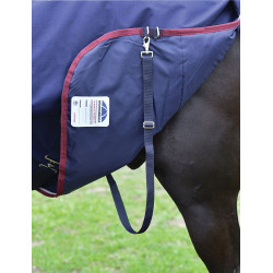 Couverture ComFiTec Essential Turnout Weatherbeeta 0g Marine / bordeaux Bleu