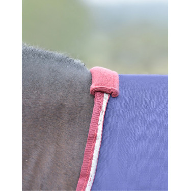 Couverture ComFiTec Essential Turnout Weatherbeeta 0g Marine / bordeaux Bleu