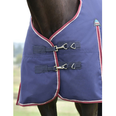 Couverture ComFiTec Essential Turnout Weatherbeeta 0g Marine / bordeaux Bleu