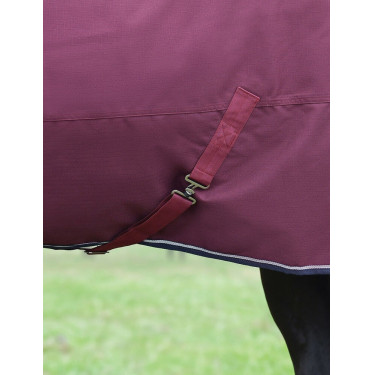 Couverture ComFiTec Essential Turnout Weatherbeeta 50g Bordeaux / marine