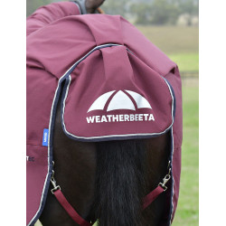 ComFiTec Essential Turnout Weatherbeeta 50g combo deken Bordeaux / marineblauw