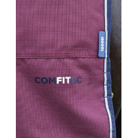 ComFiTec Essential Turnout Weatherbeeta deken 50 g met afneembare hals Bordeaux / marineblauw