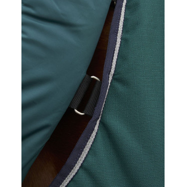 Deken ComFiTec Plus Dynamic Turnout Weatherbeeta 100 g met afneembare hals Bosgroen / marineblauw Deken ComFiTec Plus Dynamic Turnout Weatherbeeta 100 g met afneembare hals Bosgroen / marineblauw