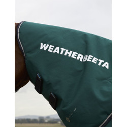 Couverture ComFiTec Plus Dynamic Turnout Weatherbeeta 100g cou détachable Vert forêt / marine