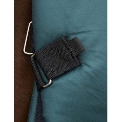 Couverture ComFiTec Plus Dynamic Turnout Weatherbeeta 100g cou détachable Vert forêt / marine