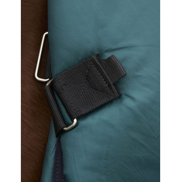 Couverture ComFiTec Plus Dynamic Turnout Weatherbeeta 100g cou détachable Vert forêt / marine