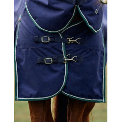 Couverture ComFiTec Plus Dynamic Weatherbeeta 0g cou détachable Marine / vert forêt Bleu