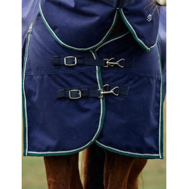 Couverture ComFiTec Plus Dynamic Weatherbeeta 0g cou détachable Marine / vert forêt Bleu