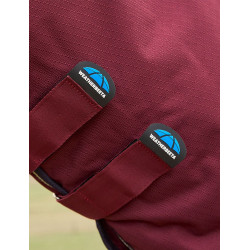 Couverture ComFiTec Prelim Turnout Weatherbeeta Combo 0g Bordeaux / marine
