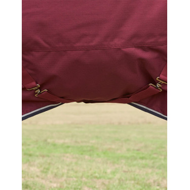 Deken ComFiTec Prelim Turnout Weatherbeeta Combo 0g Bordeaux / marineblauw