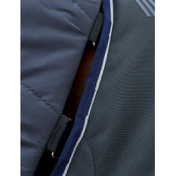 Couverture ComFiTec Ultra Turnout Weatherbeeta cou détachable 100 g Noir