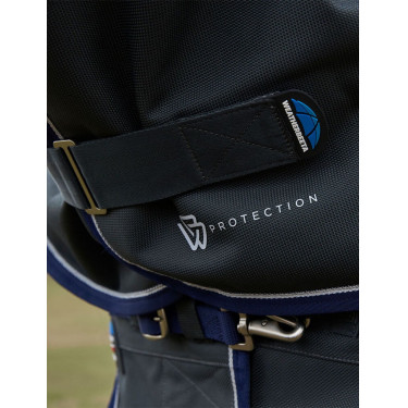 ComFiTec Ultra Turnout Weatherbeeta deken met afneembare hals 100 g Zwart