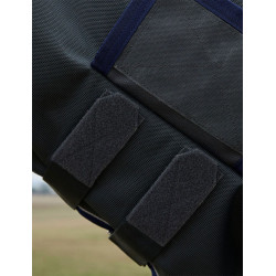 Couverture ComFiTec Ultra Turnout Weatherbeeta cou détachable 100 g Noir