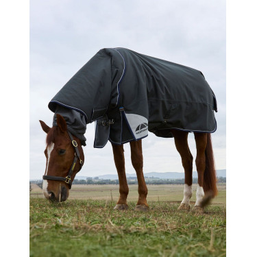 ComFiTec Ultra Turnout Weatherbeeta deken met afneembare hals 100 g Zwart