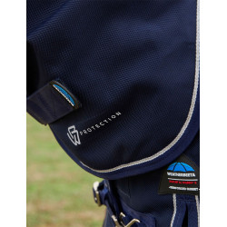 ComFiTec Ultra Turnout Weatherbeeta deken met afneembare hals 100 g Marine Marineblauw