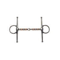 Mors Korsteel en acier inoxydable à rouleaux en cuivre et en acier à joues pleines