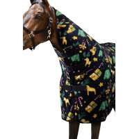 Couverture de Noël pour cheval Horze Pull de Noël Couverture de Noël pour cheval Horze Pull de Noël