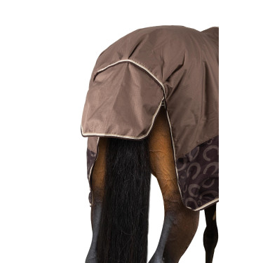 Couverture imperméable Glasgow 100 g Horze Prune au chocolat