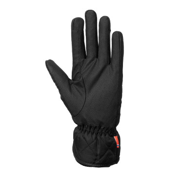 Gants d'équitation imperméables et rembourrés B Vertigo Onyx Beauté noir