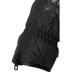 Gants d'équitation imperméables et rembourrés B Vertigo Onyx Beauté noir