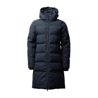 Manteau long Horze Paloma matelassé enfant Myrtille Gris