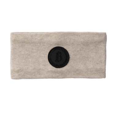 Gebreide hoofdband B Vertigo Sydney Bruine puimsteen (lichtbruin)