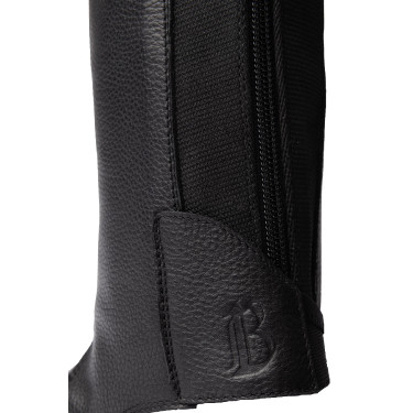 Mini-chaps van leer B Vertigo Chantilly Zwarte schoonheid