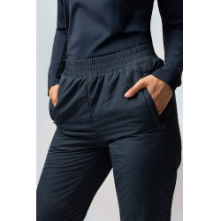 Pantalon thermique Horze Ida Myrtille Gris