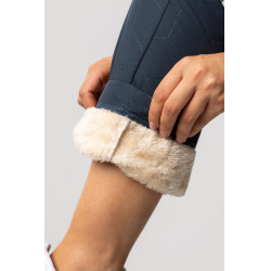 Pantalon thermique Horze Ida Myrtille Gris