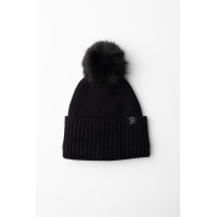 Bonnet tricoté Horze Nele Violet silex