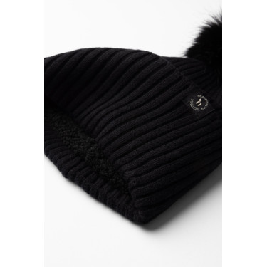 Bonnet tricoté Horze Nele Noir