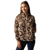 Veste polaire femme Horze Ariana Imprimé marron