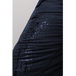 Damesrijbroek met full grip Horze Annica Bosbes Grijs