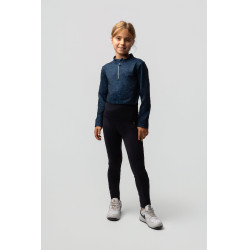 Legging thermique grip intégral enfants Horze Gillian Marine foncé Bleu