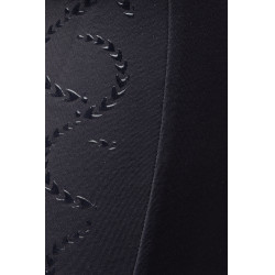 Thermo legging met volledige grip voor kinderen Horze Gillian Donker marineblauw